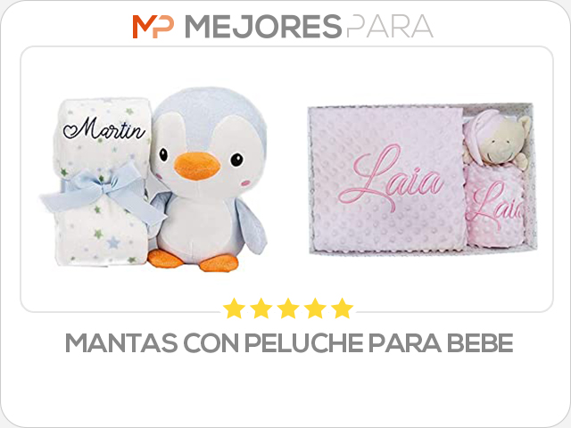 mantas con peluche para bebe