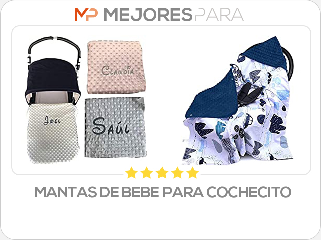 mantas de bebe para cochecito