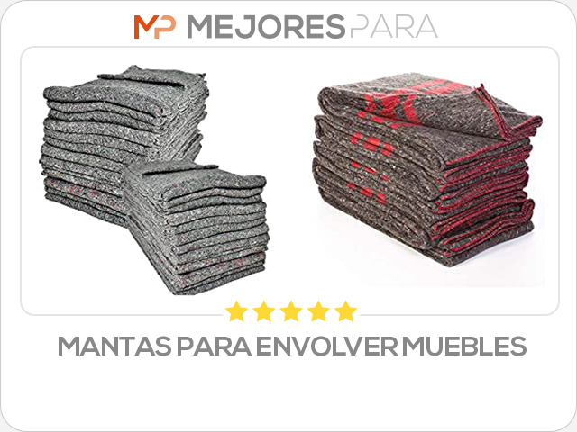 mantas para envolver muebles