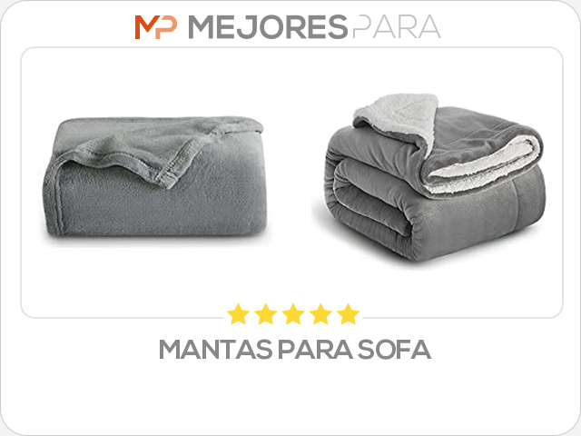 mantas para sofa