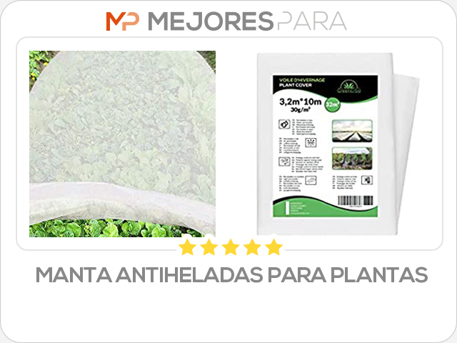 manta antiheladas para plantas