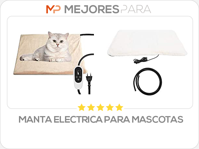 manta electrica para mascotas