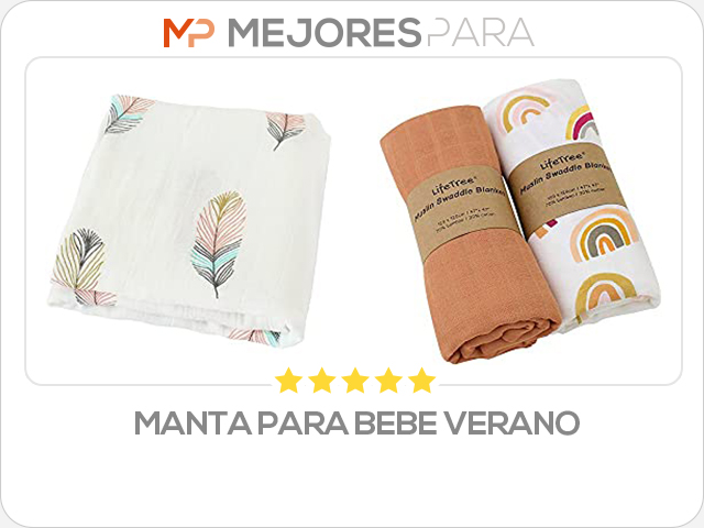 manta para bebe verano