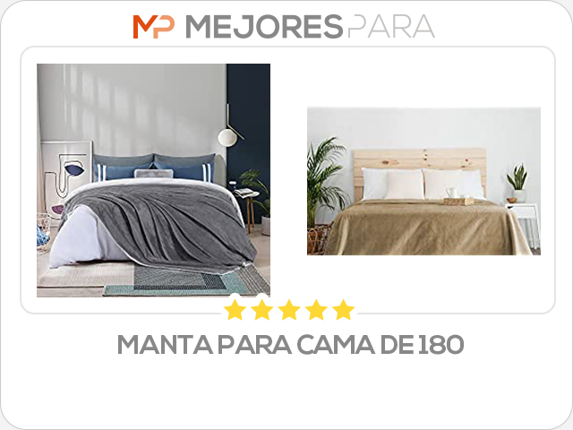 manta para cama de 180