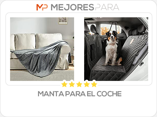 manta para el coche