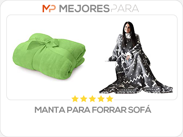 manta para forrar sofá