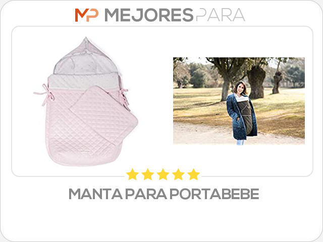 manta para portabebe