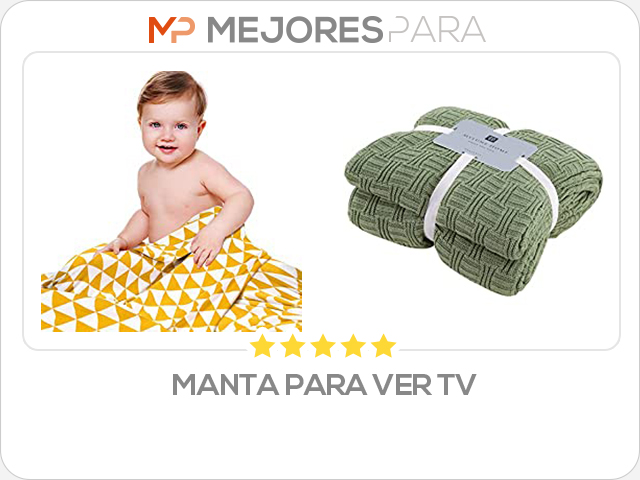 manta para ver tv