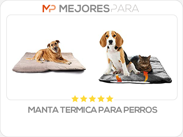 manta termica para perros