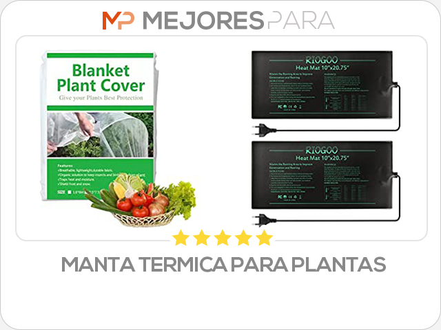 manta termica para plantas