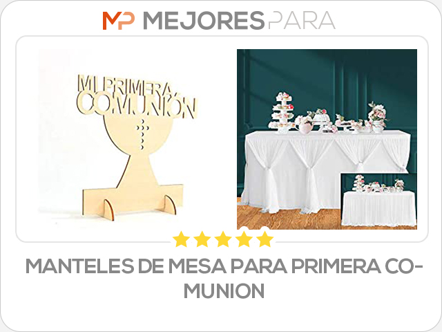 manteles de mesa para primera comunion