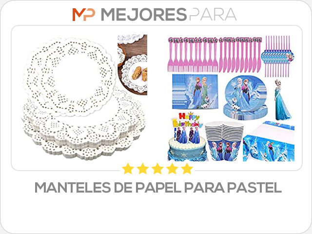 manteles de papel para pastel