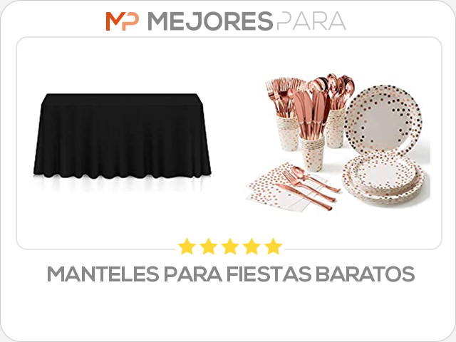 manteles para fiestas baratos