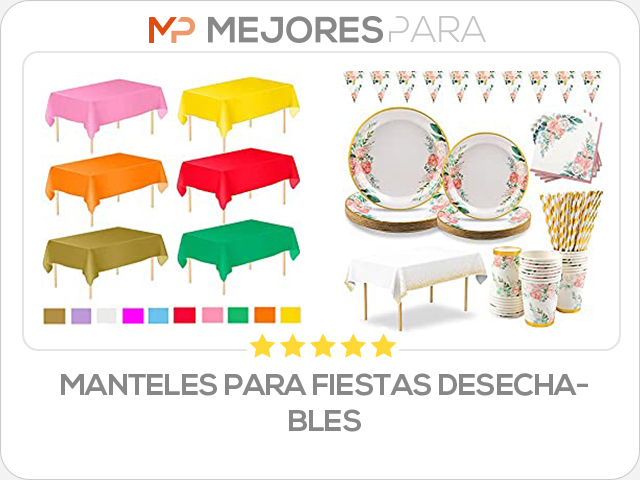 manteles para fiestas desechables