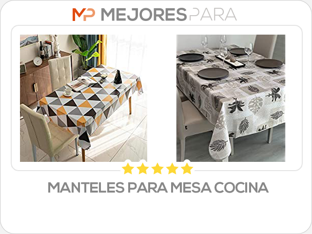 manteles para mesa cocina