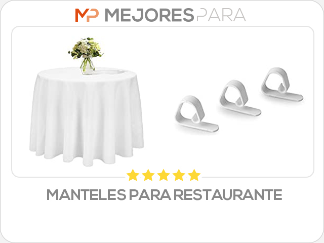 manteles para restaurante