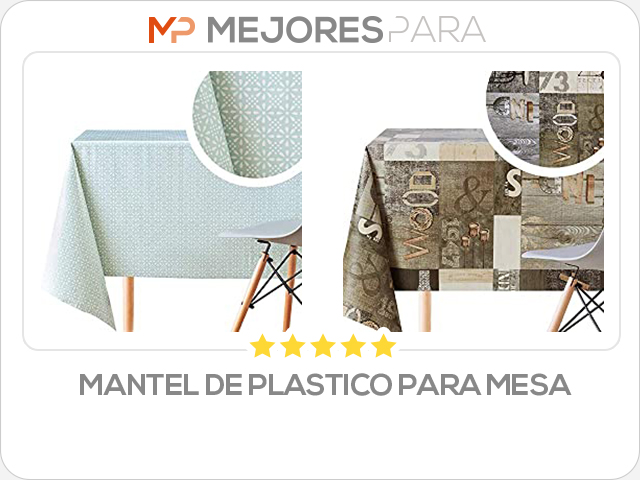 mantel de plastico para mesa