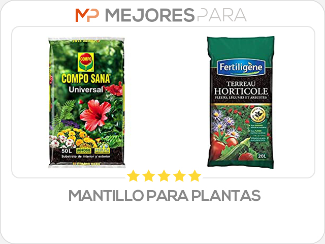 mantillo para plantas