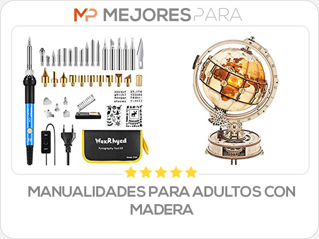 manualidades para adultos con madera