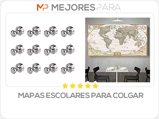 mapas escolares para colgar