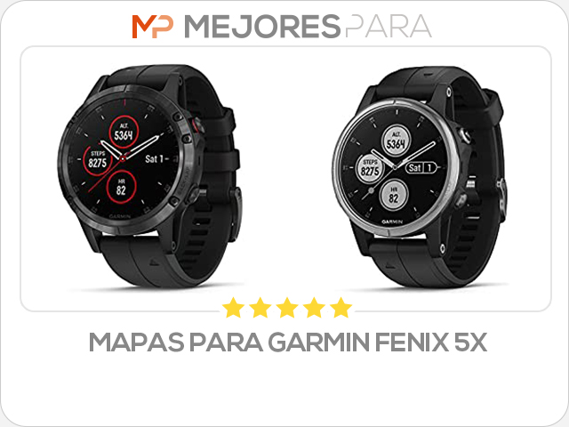 mapas para garmin fenix 5x