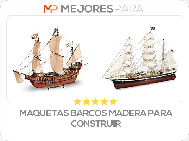 maquetas barcos madera para construir