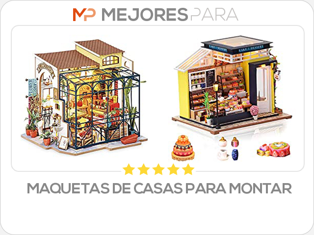 maquetas de casas para montar