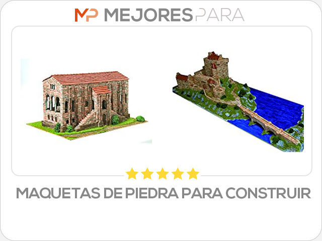 maquetas de piedra para construir