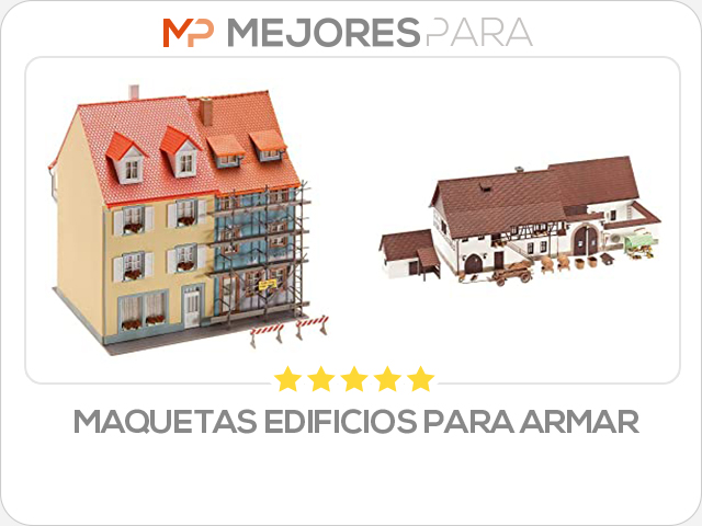 maquetas edificios para armar