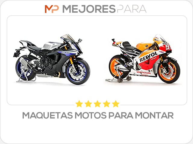 maquetas motos para montar