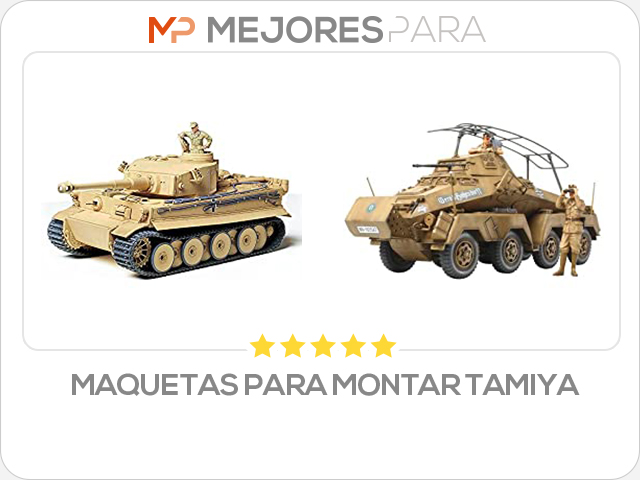 maquetas para montar tamiya