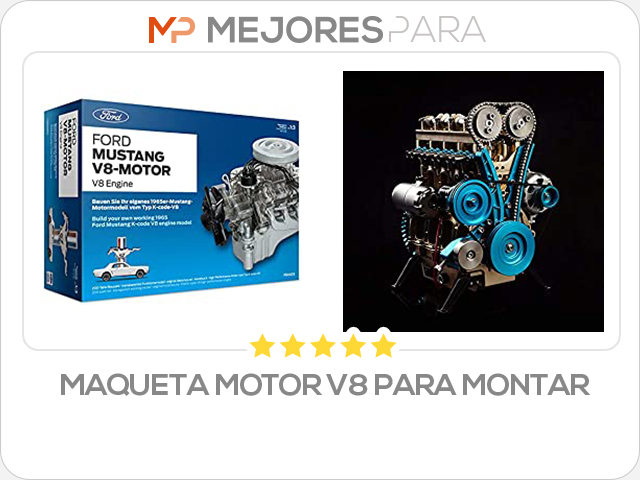 maqueta motor v8 para montar