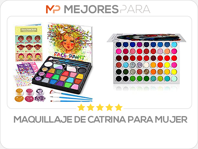 maquillaje de catrina para mujer