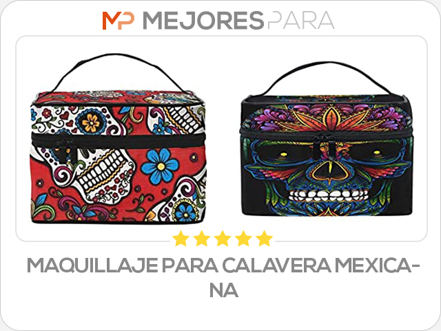 maquillaje para calavera mexicana