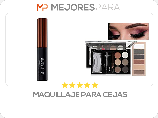 maquillaje para cejas