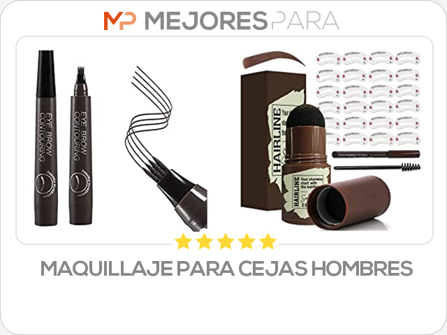 maquillaje para cejas hombres