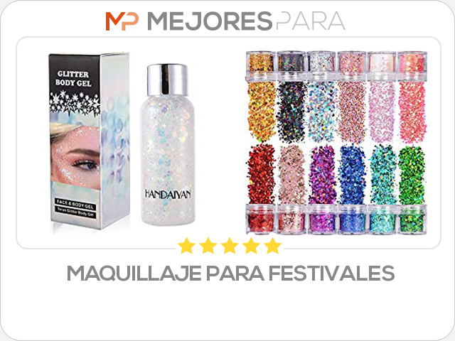 maquillaje para festivales