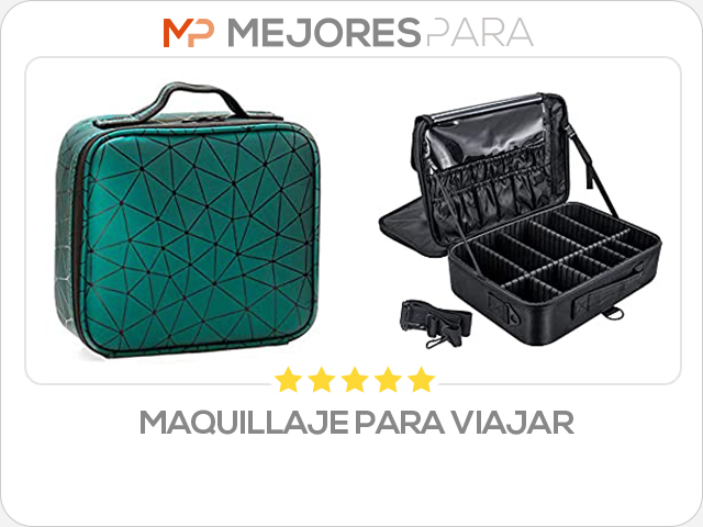 maquillaje para viajar