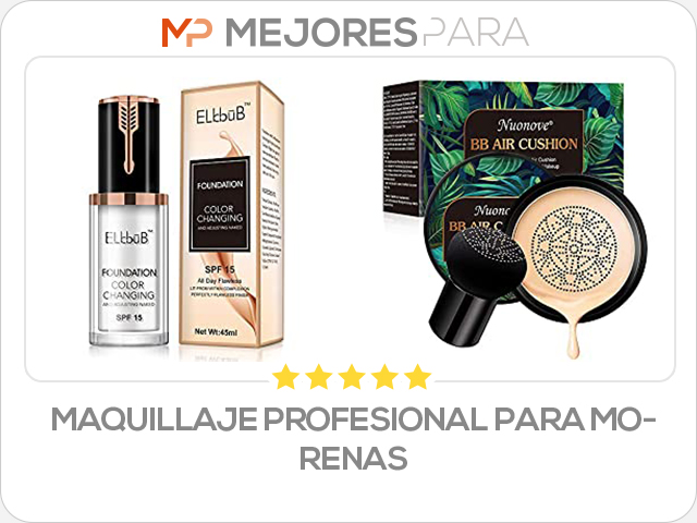 maquillaje profesional para morenas