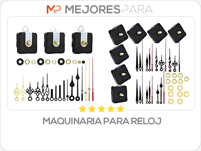 maquinaria para reloj