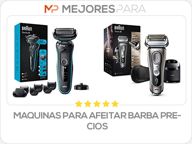 maquinas para afeitar barba precios