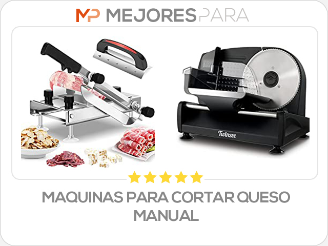 maquinas para cortar queso manual