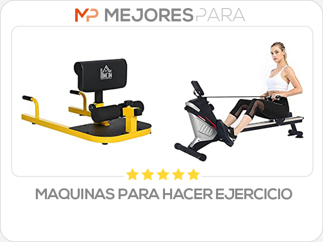 maquinas para hacer ejercicio