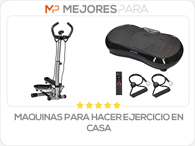 maquinas para hacer ejercicio en casa