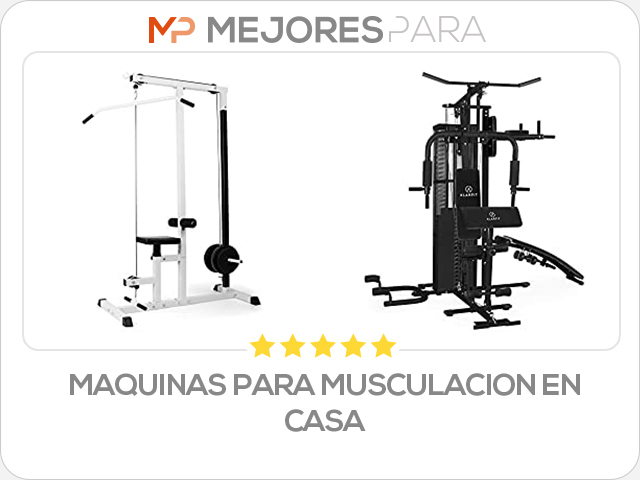 maquinas para musculacion en casa