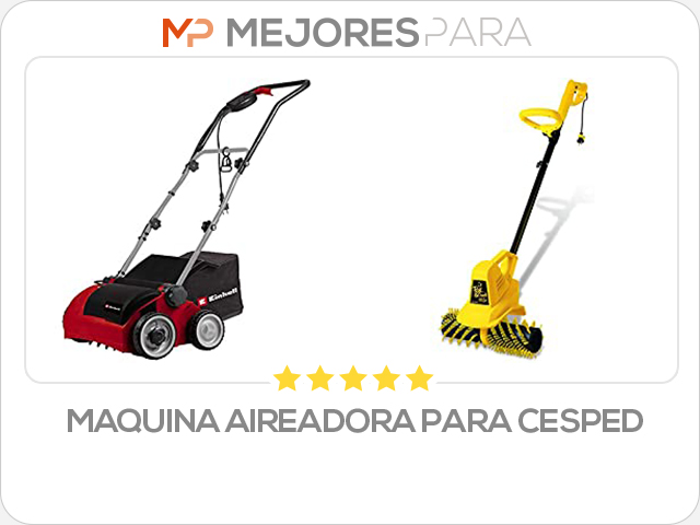 maquina aireadora para cesped