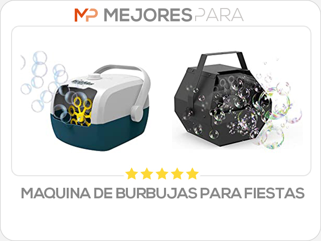 maquina de burbujas para fiestas