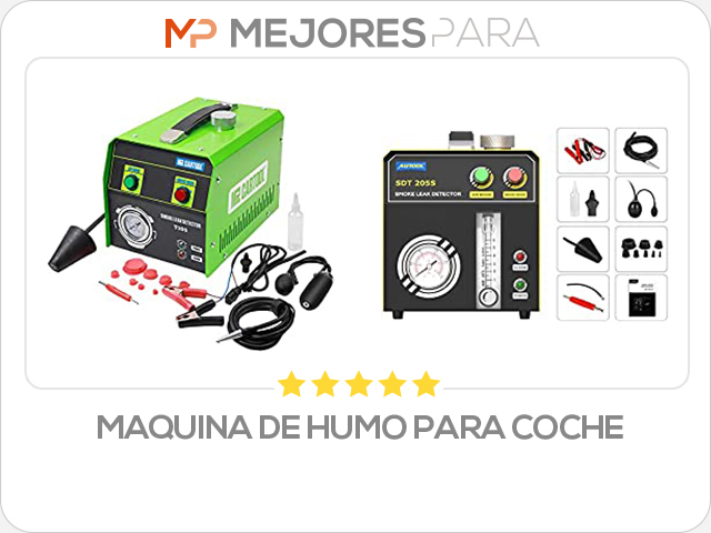 maquina de humo para coche