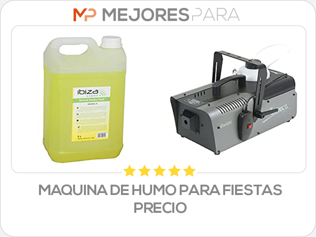 maquina de humo para fiestas precio