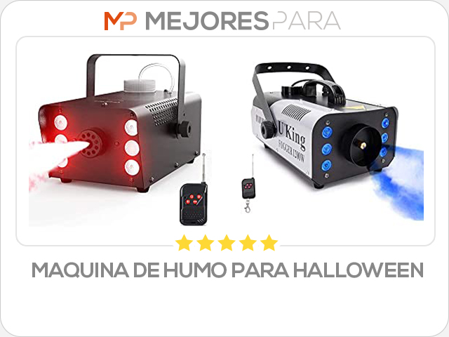 maquina de humo para halloween